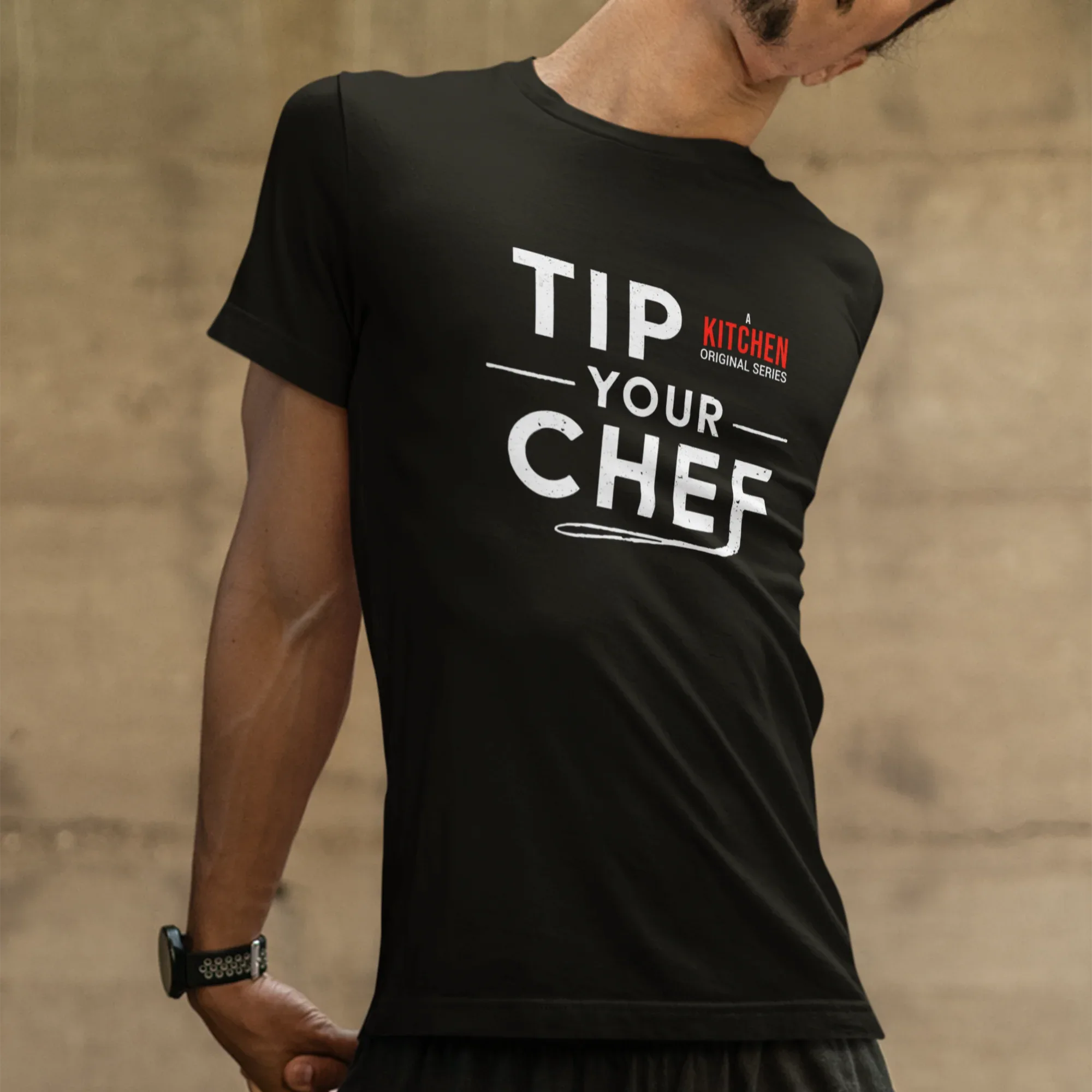 Tip Your Chef Kitchen Flix Unisex Tee - Odd Chef