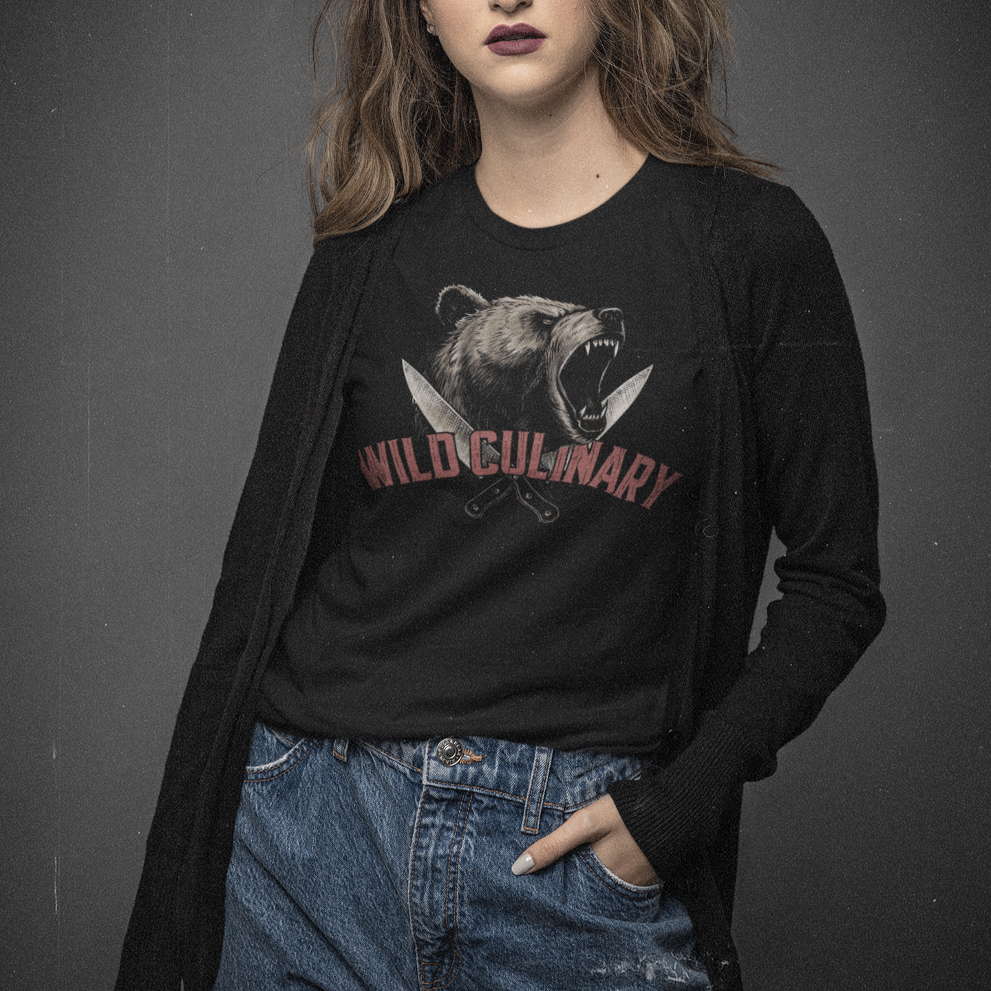 Wild Culinary Bear Unisex Tee