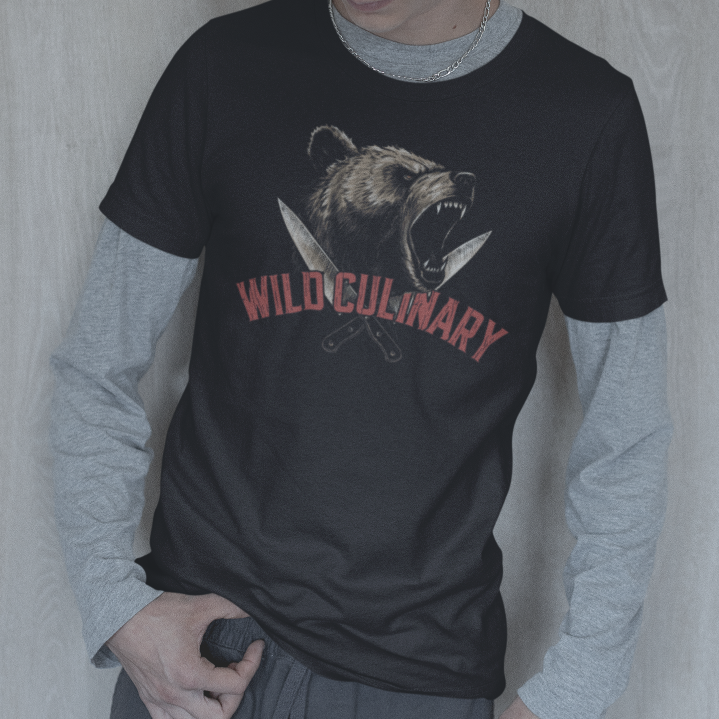 Wild Culinary Bear Unisex Tee