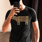 Beef Cow Diagram Unisex Tee - Odd Chef