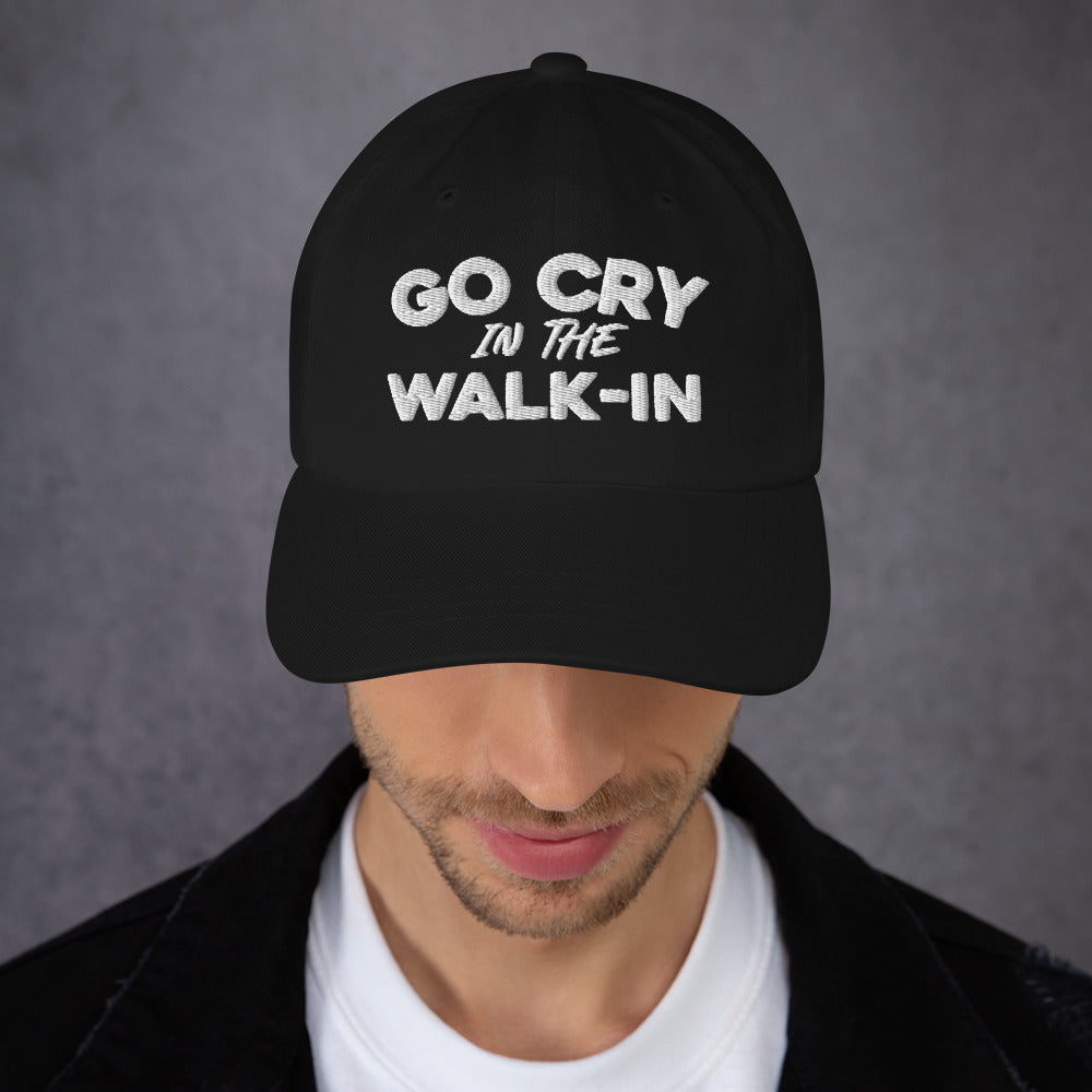 Go Cry in the Walk-In hat