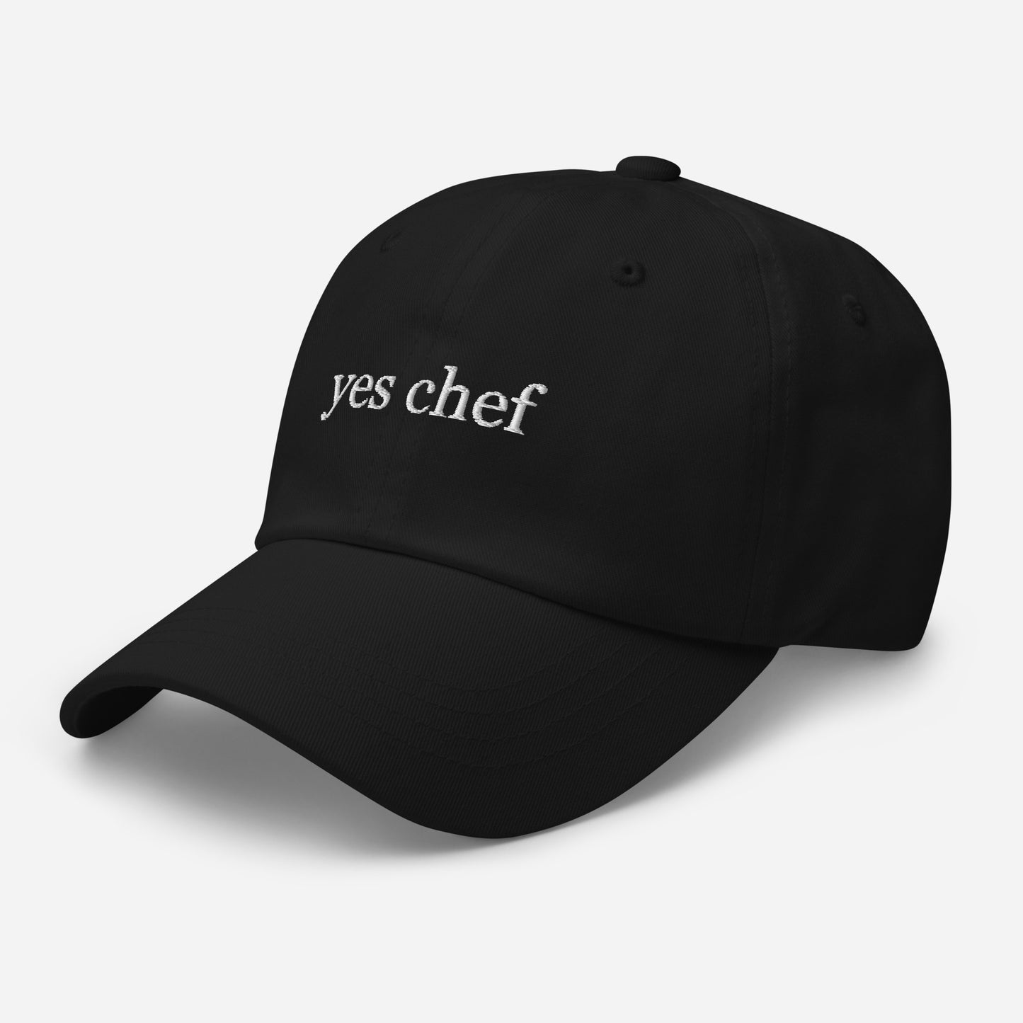 Yes Chef Embroidered Foodie Kitchen Chef Hat