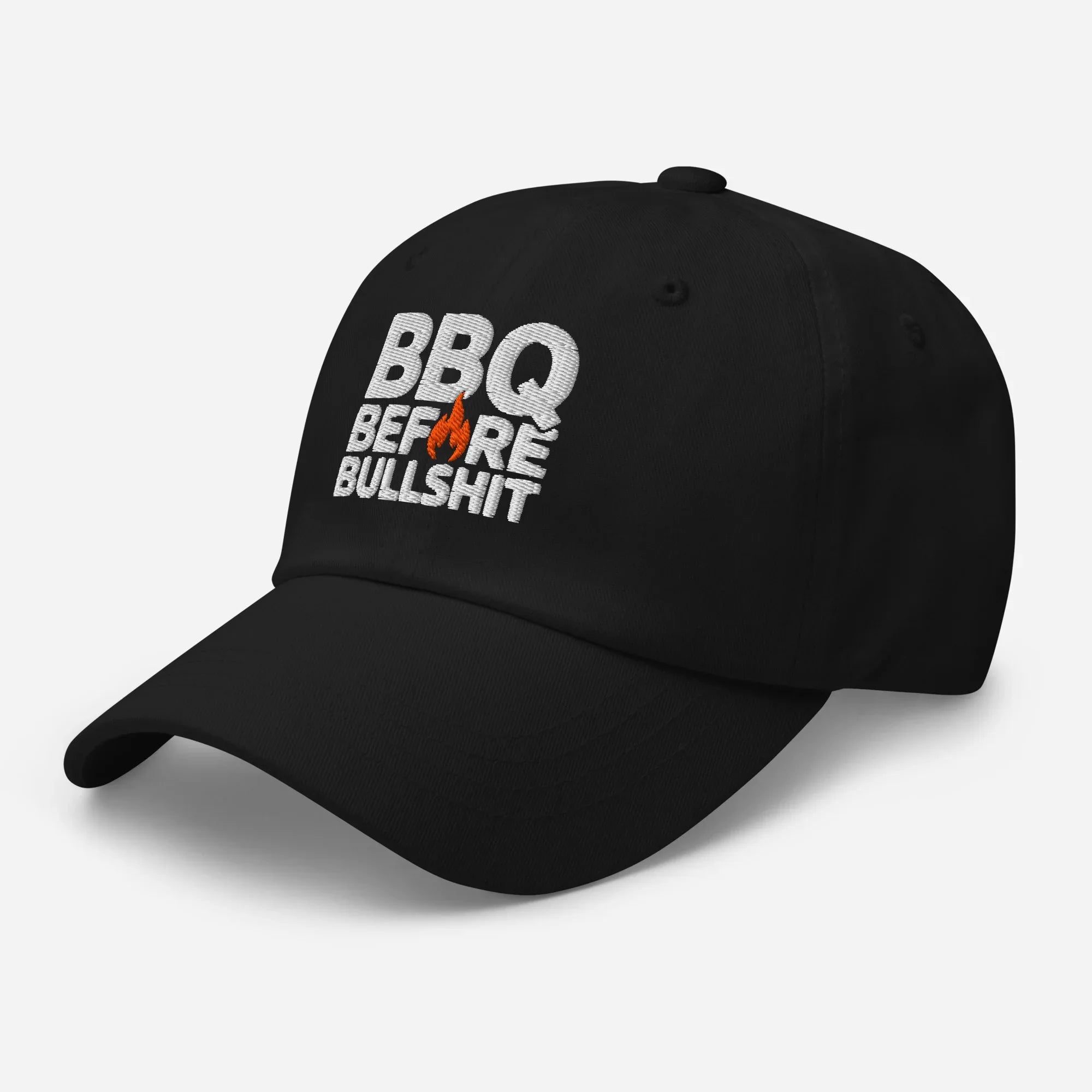 BBQ Before Bullshit STRAPBACK Hat [Embroidered] - Odd Chef