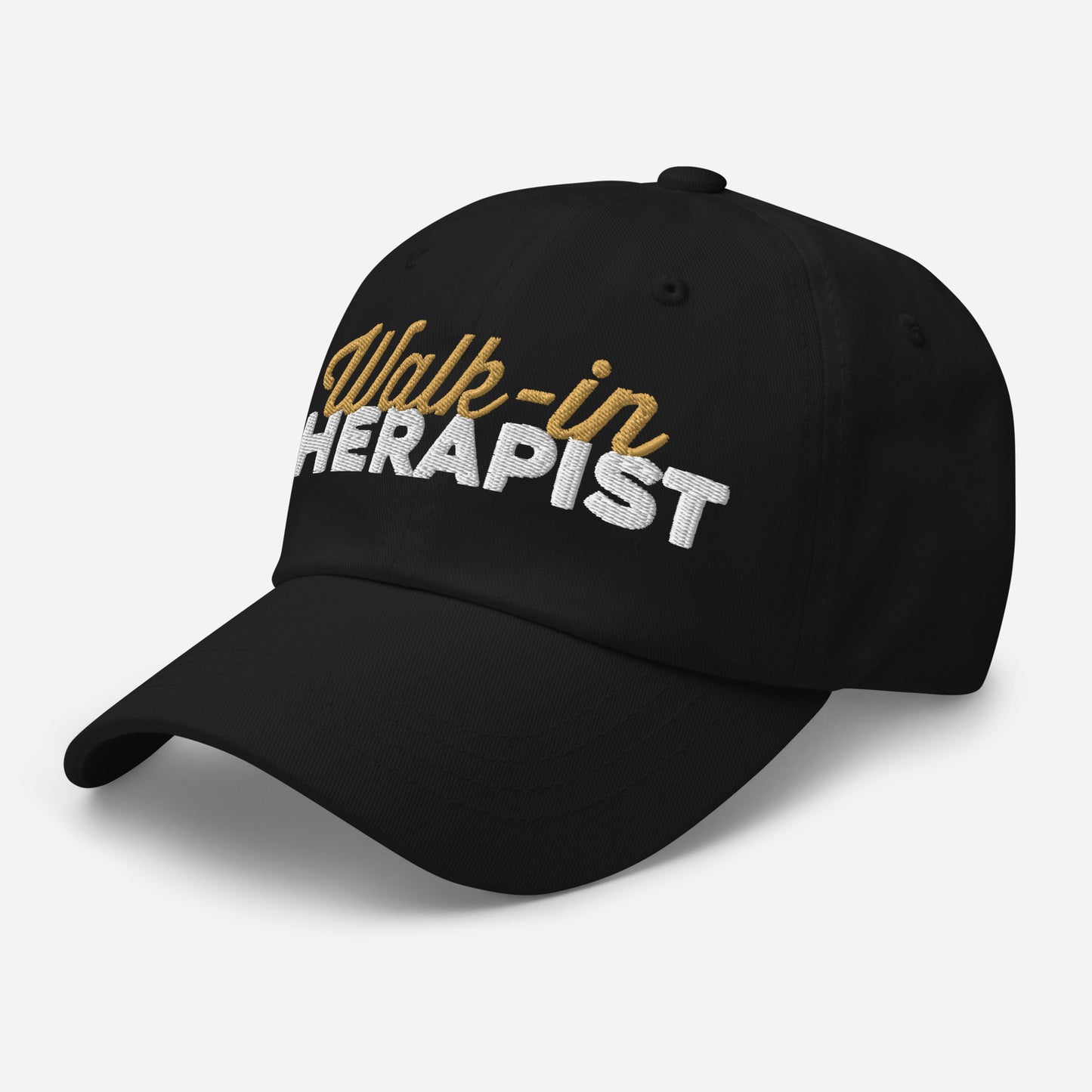 Wallk-in Therapist STRAPBACK Hat [Embroidered]
