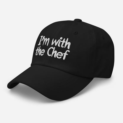 I'm with the Chef STRAPBACK Hat [Embroidered]
