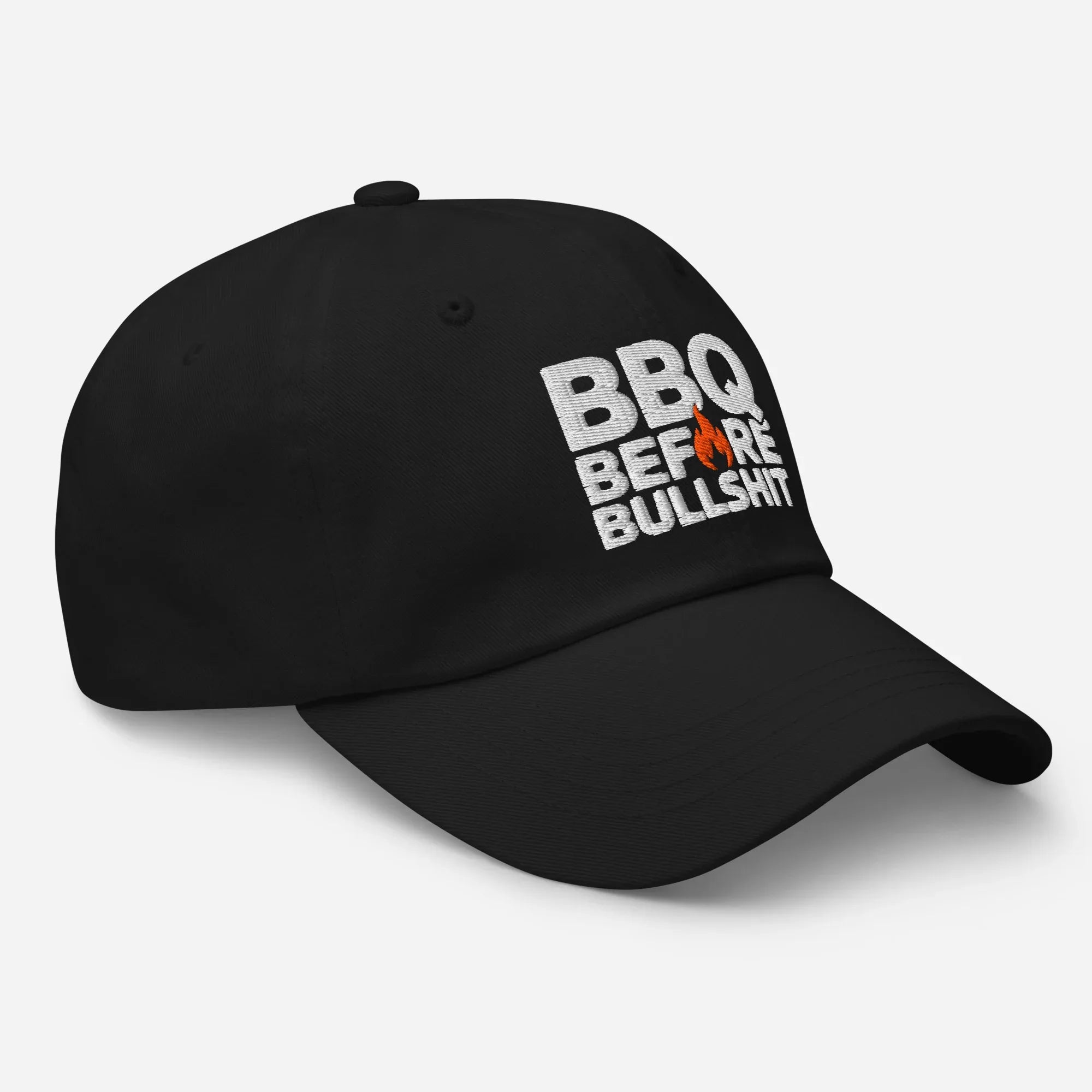 BBQ Before Bullshit STRAPBACK Hat [Embroidered] - Odd Chef