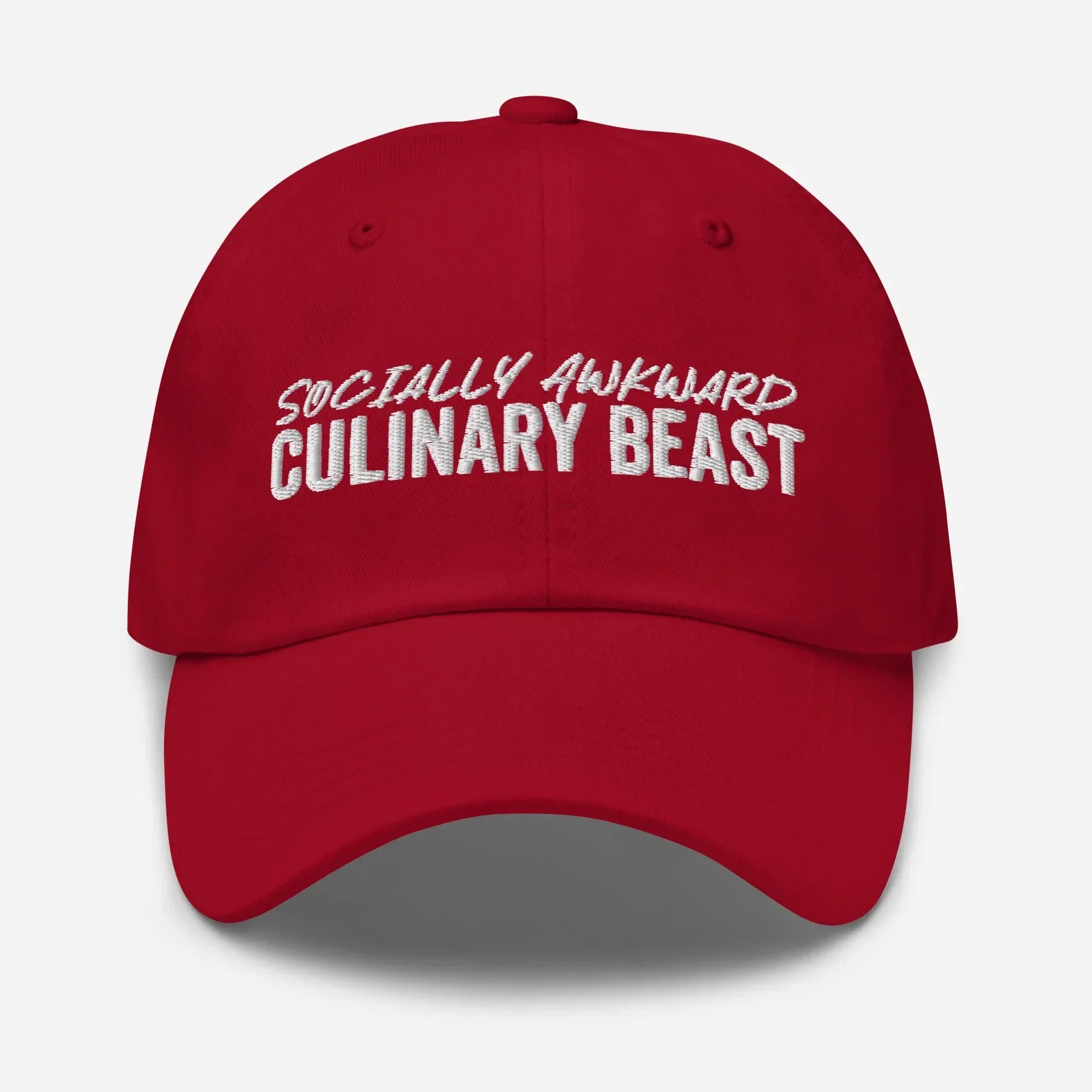 Socially Awkward STRAPBACK Hat [Embroidered] - Odd Chef