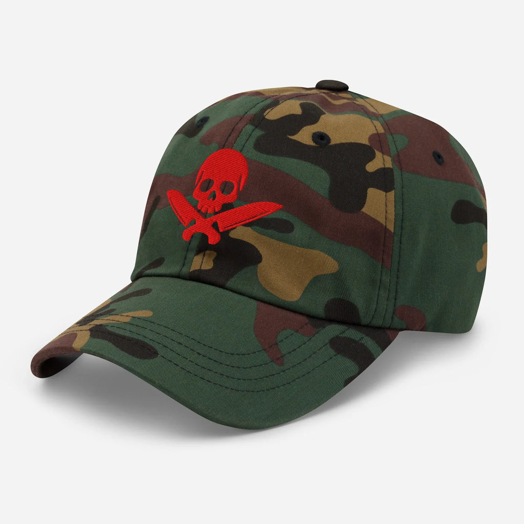 Chef Skull STRAPBACK Hat [Embroidered]