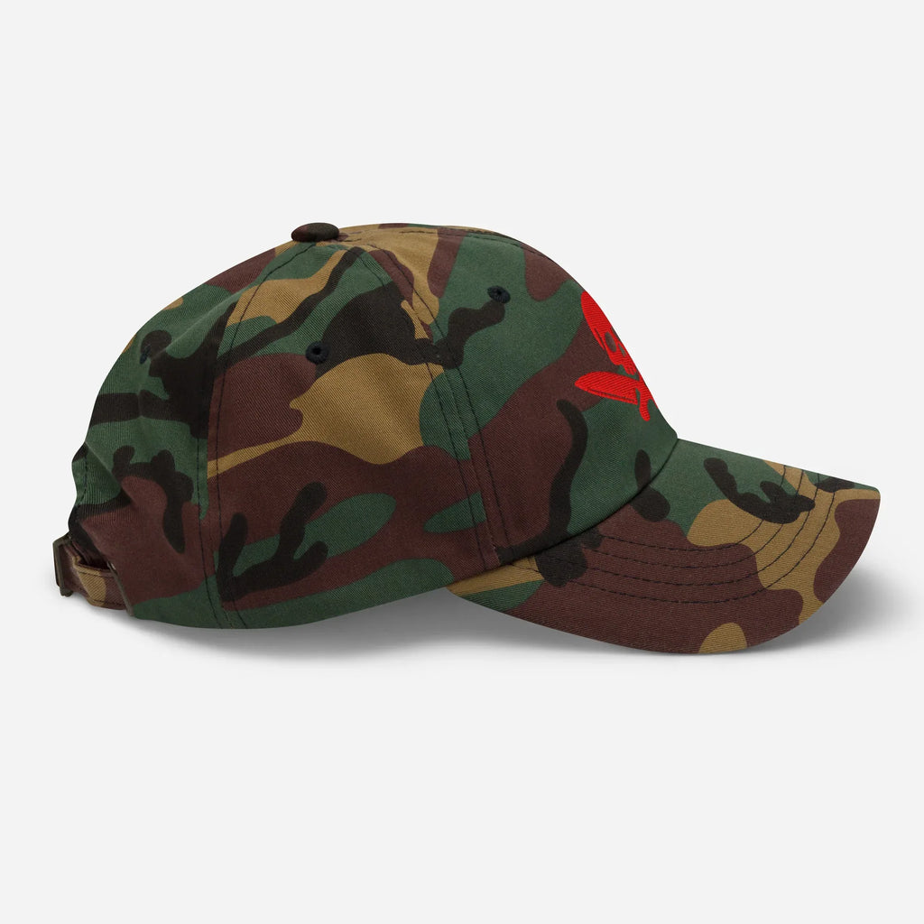 Chef Skull STRAPBACK Hat [Embroidered]