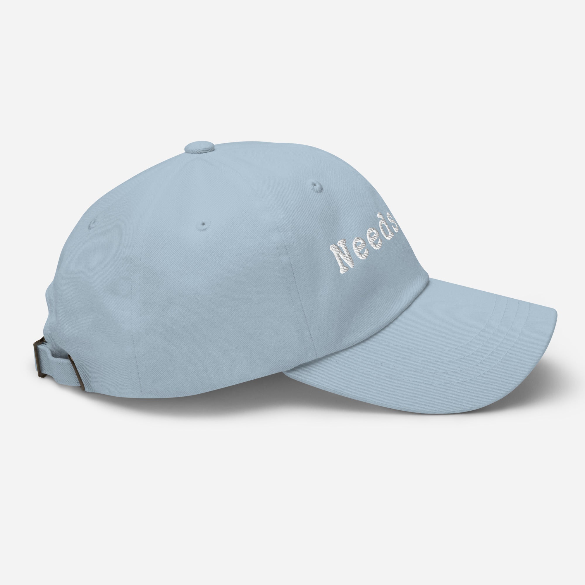 Needs salt STRAPBACK Hat [Embroidered]