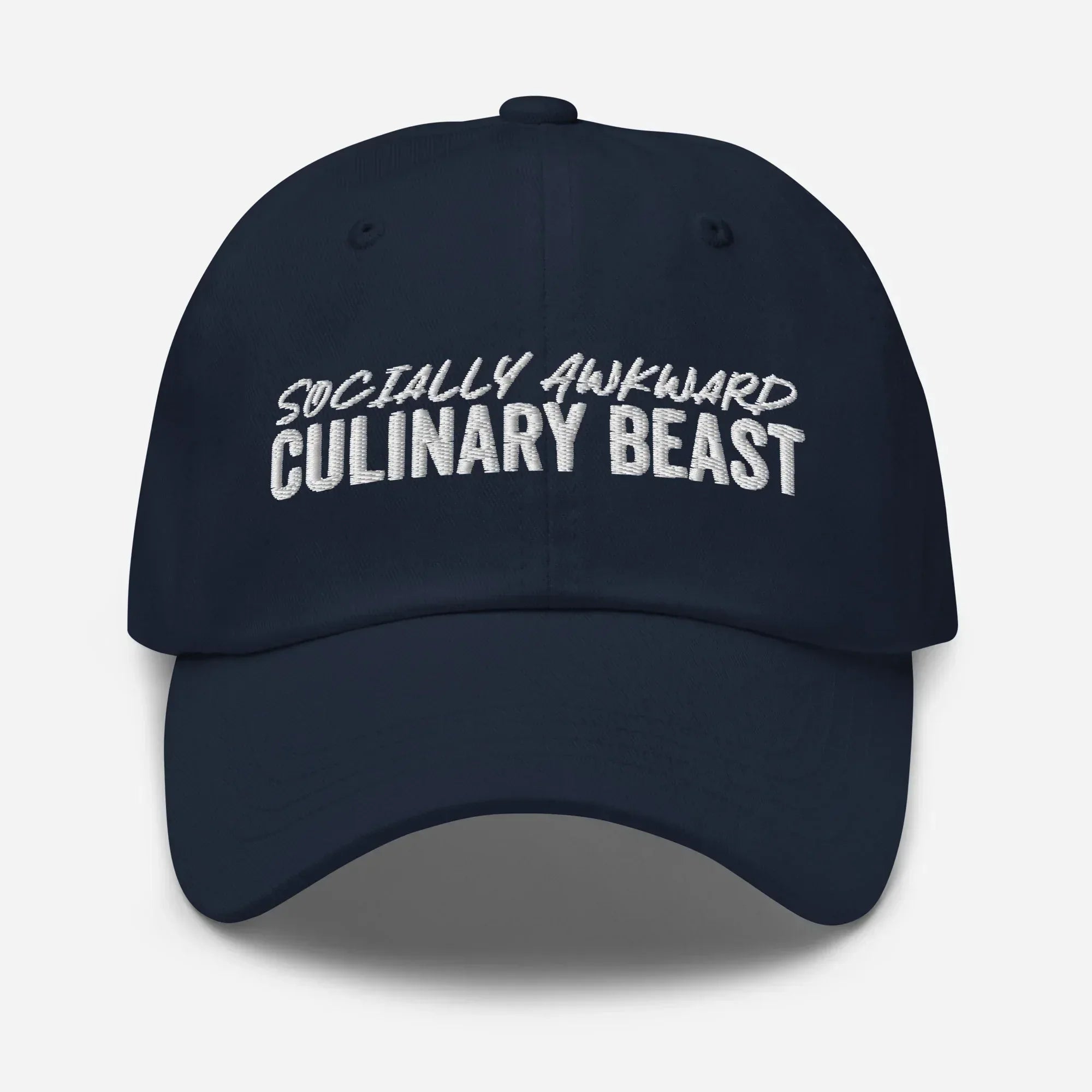 Socially Awkward STRAPBACK Hat [Embroidered] - Odd Chef