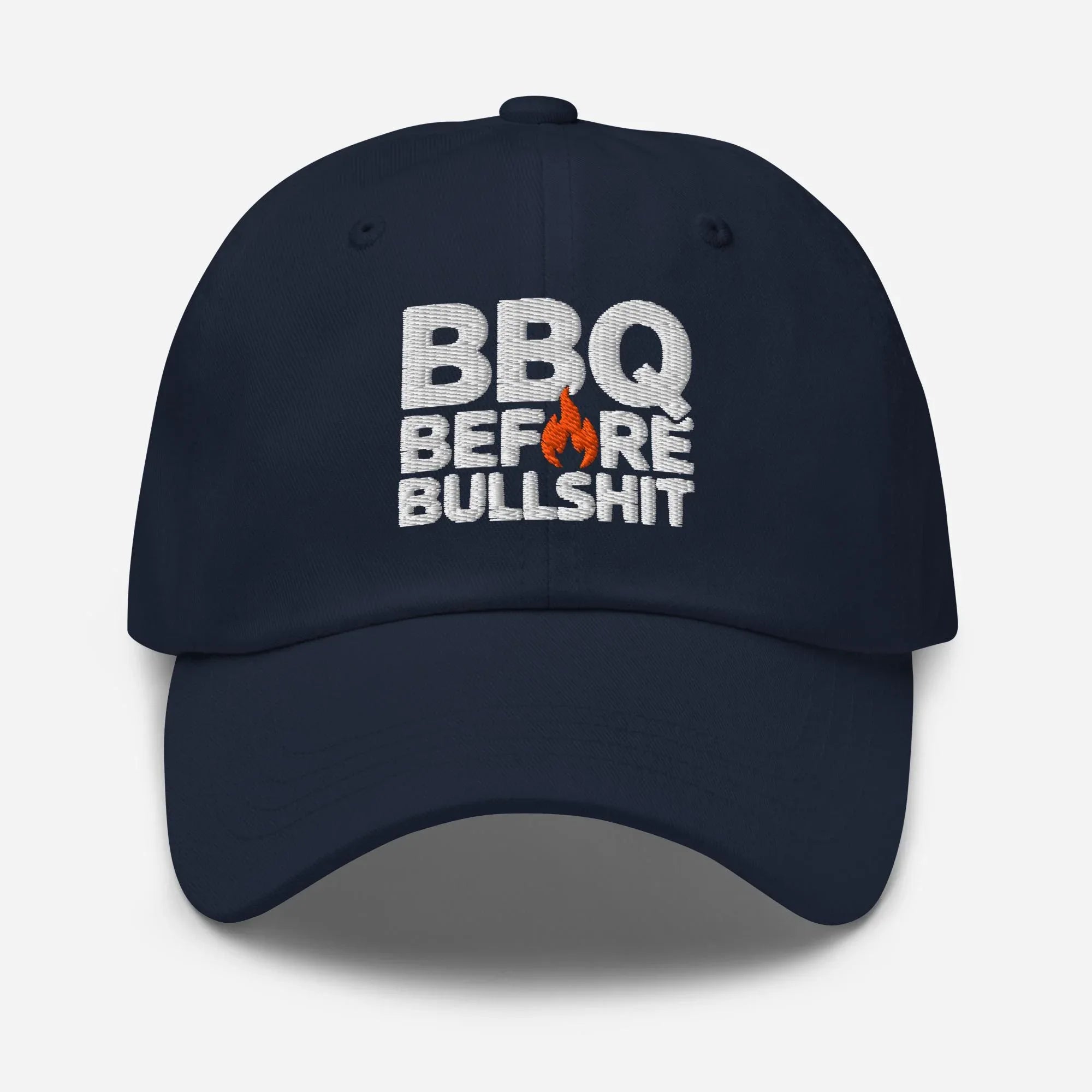 BBQ Before Bullshit STRAPBACK Hat [Embroidered] - Odd Chef
