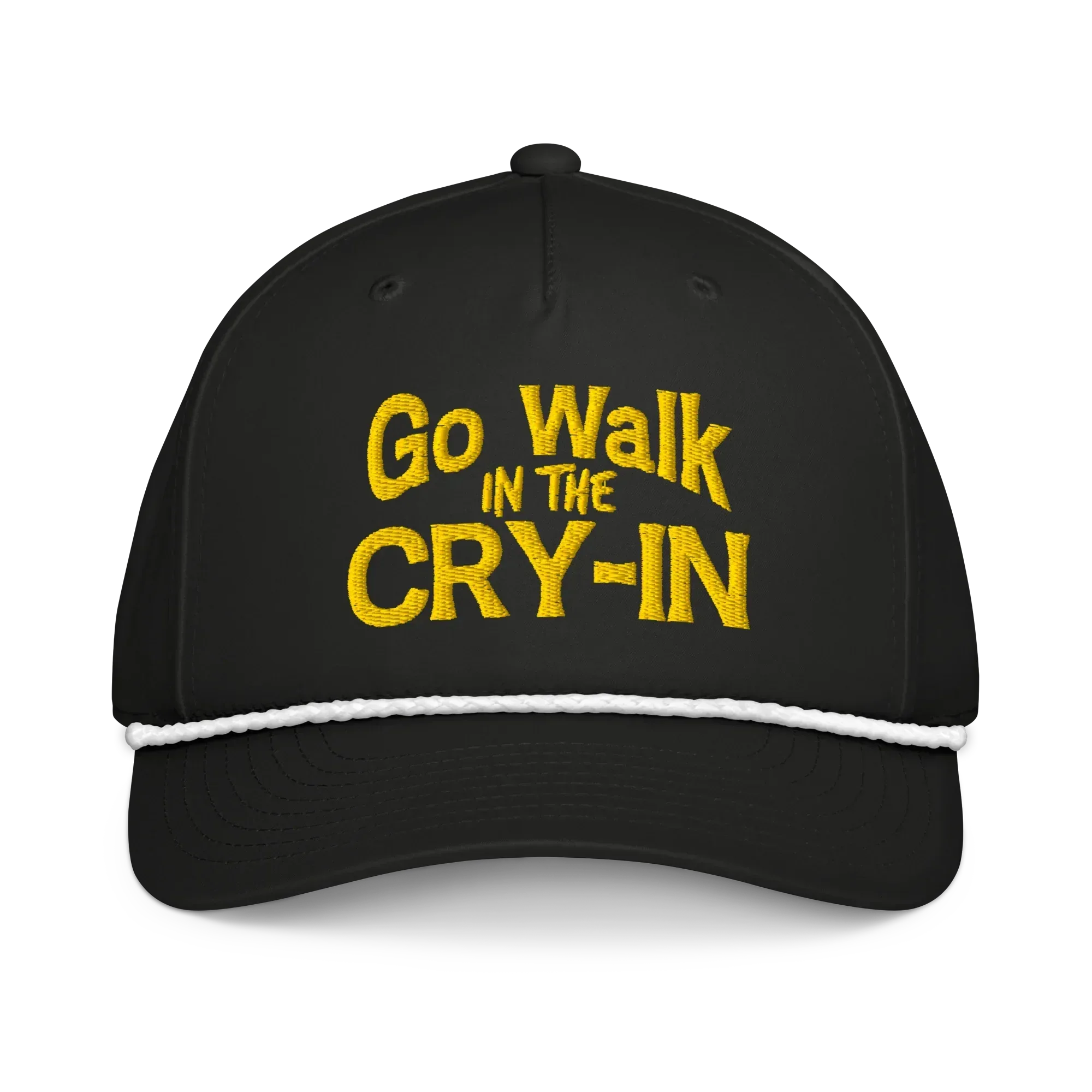 Go Walk in the Cry-In Classic Rope Hat [Embroidered] - Odd Chef