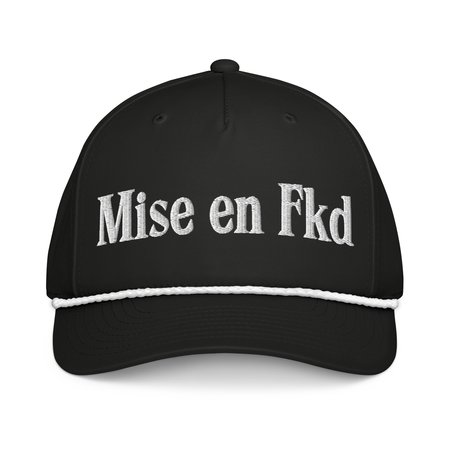 Mise en Fkd Classic Rope Hat [Embroidered]