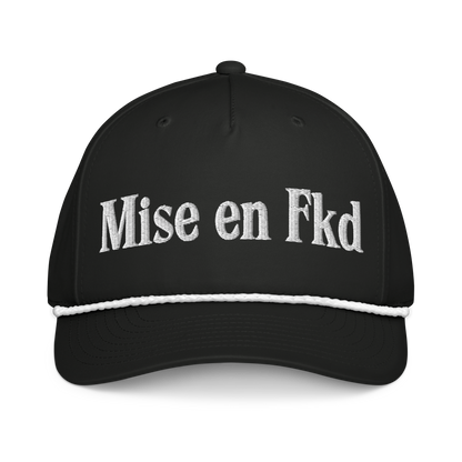 Mise en Fkd Classic Rope Hat [Embroidered]