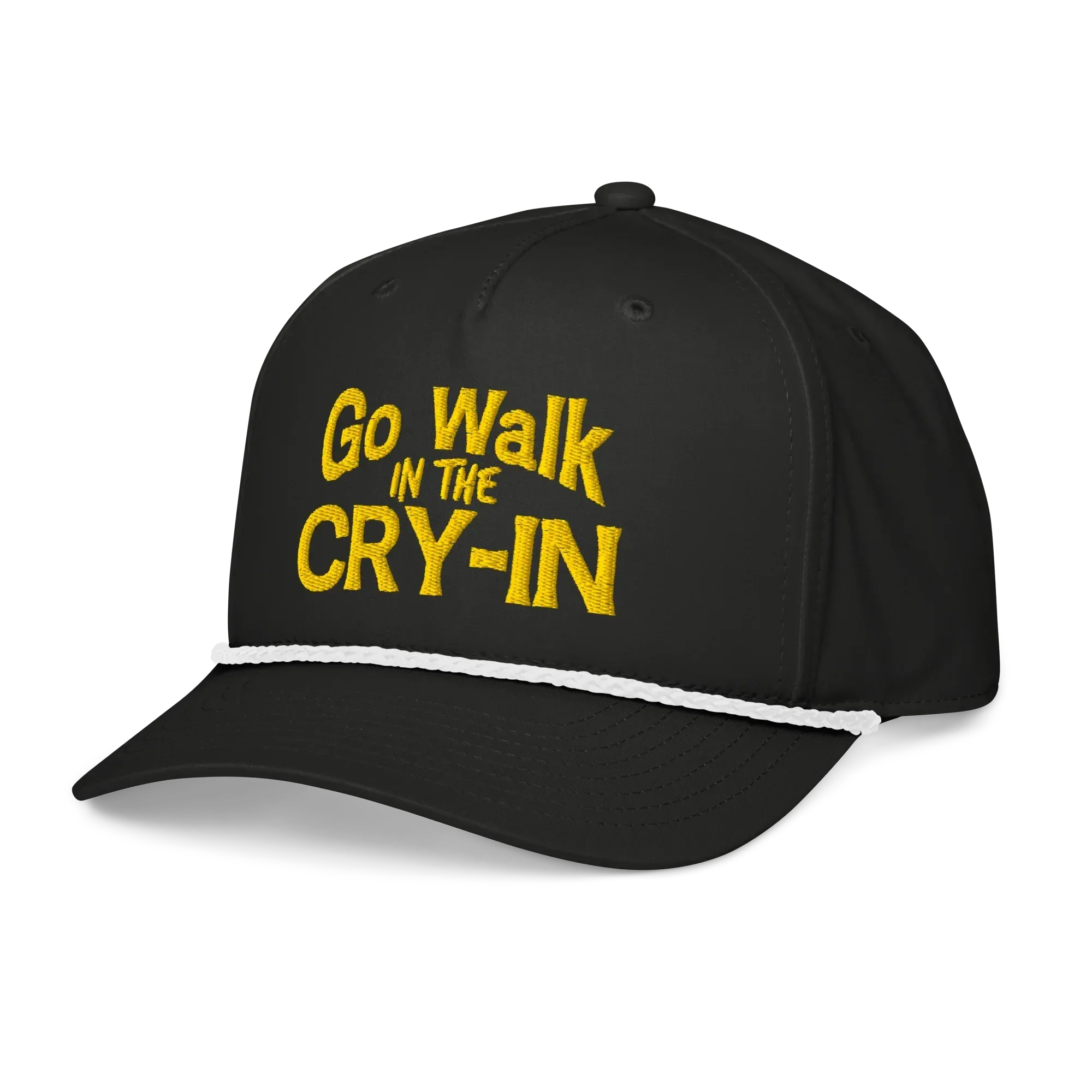 Go Walk in the Cry-In Classic Rope Hat [Embroidered] - Odd Chef