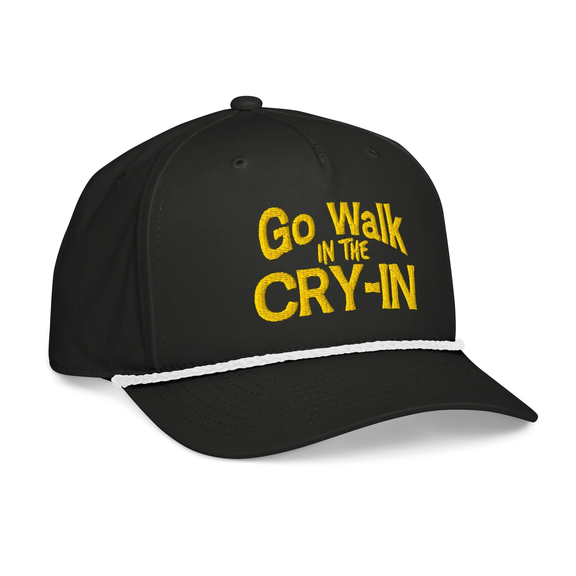 Go Walk in the Cry-In Classic Rope Hat [Embroidered] - Odd Chef