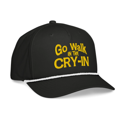 Go Walk in the Cry-In Classic Rope Hat [Embroidered] - Odd Chef