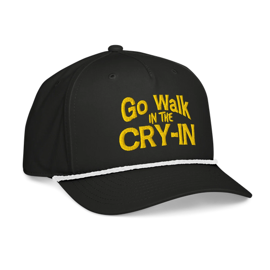 Go Walk in the Cry-In Classic Rope Hat [Embroidered] - Odd Chef