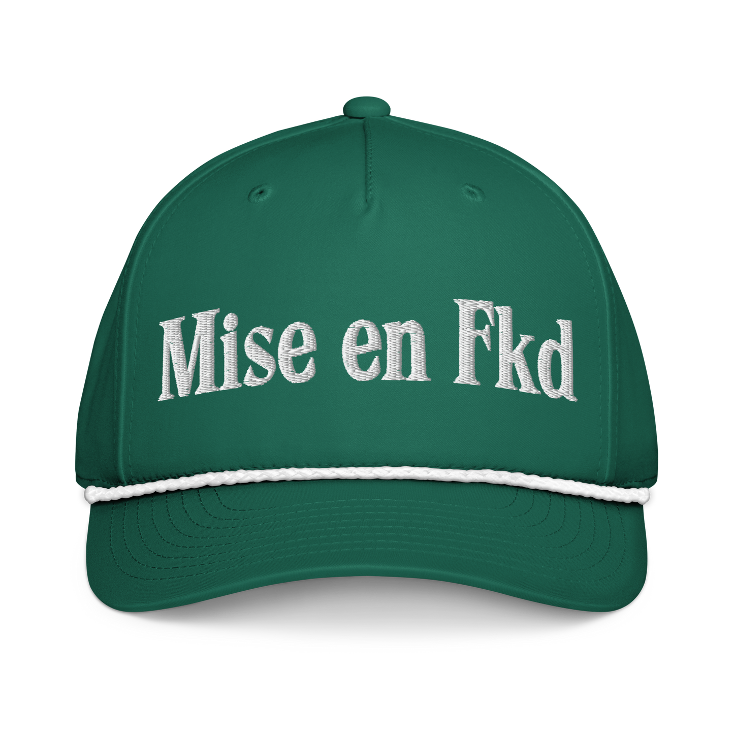 Mise en Fkd Classic Rope Hat [Embroidered]