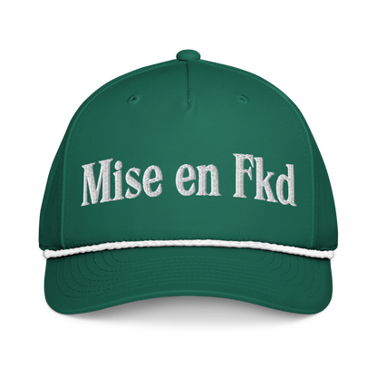 Mise en Fkd Classic Rope Hat [Embroidered]