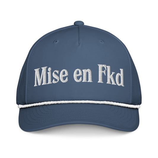 Mise en Fkd Classic Rope Hat [Embroidered]