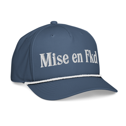 Mise en Fkd Classic Rope Hat [Embroidered]