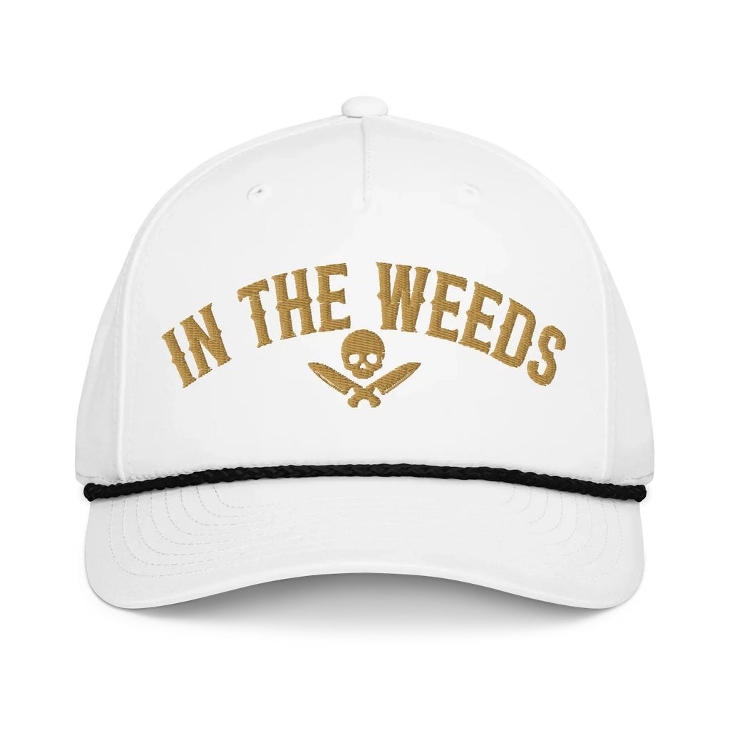 In the Weeds Classic Rope Hat [Embroidered] - Odd Chef