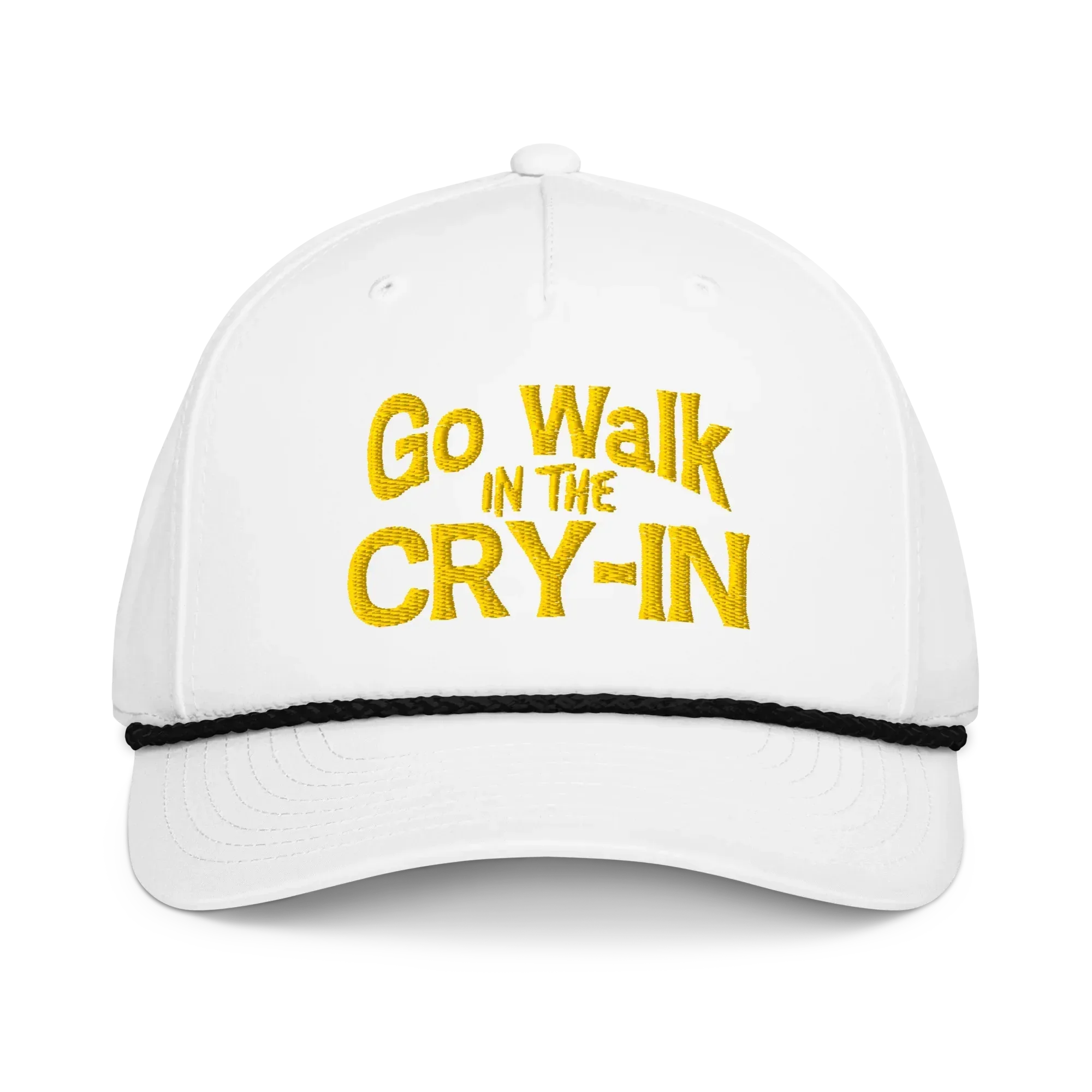 Go Walk in the Cry-In Classic Rope Hat [Embroidered] - Odd Chef