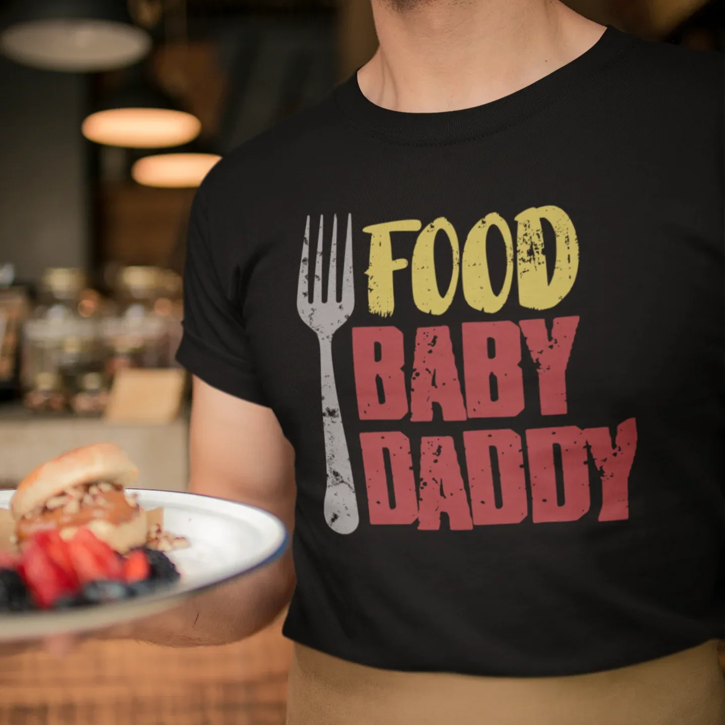 Food Baby Daddy Unisex Tee - Odd Chef