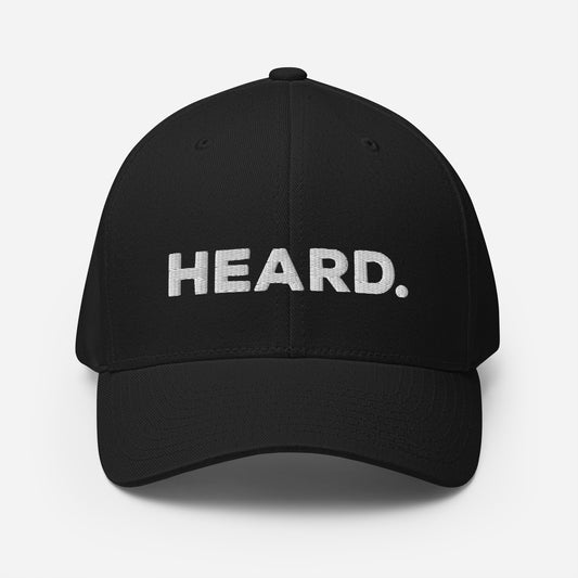 Heard FITTED Hat [Embroidered]
