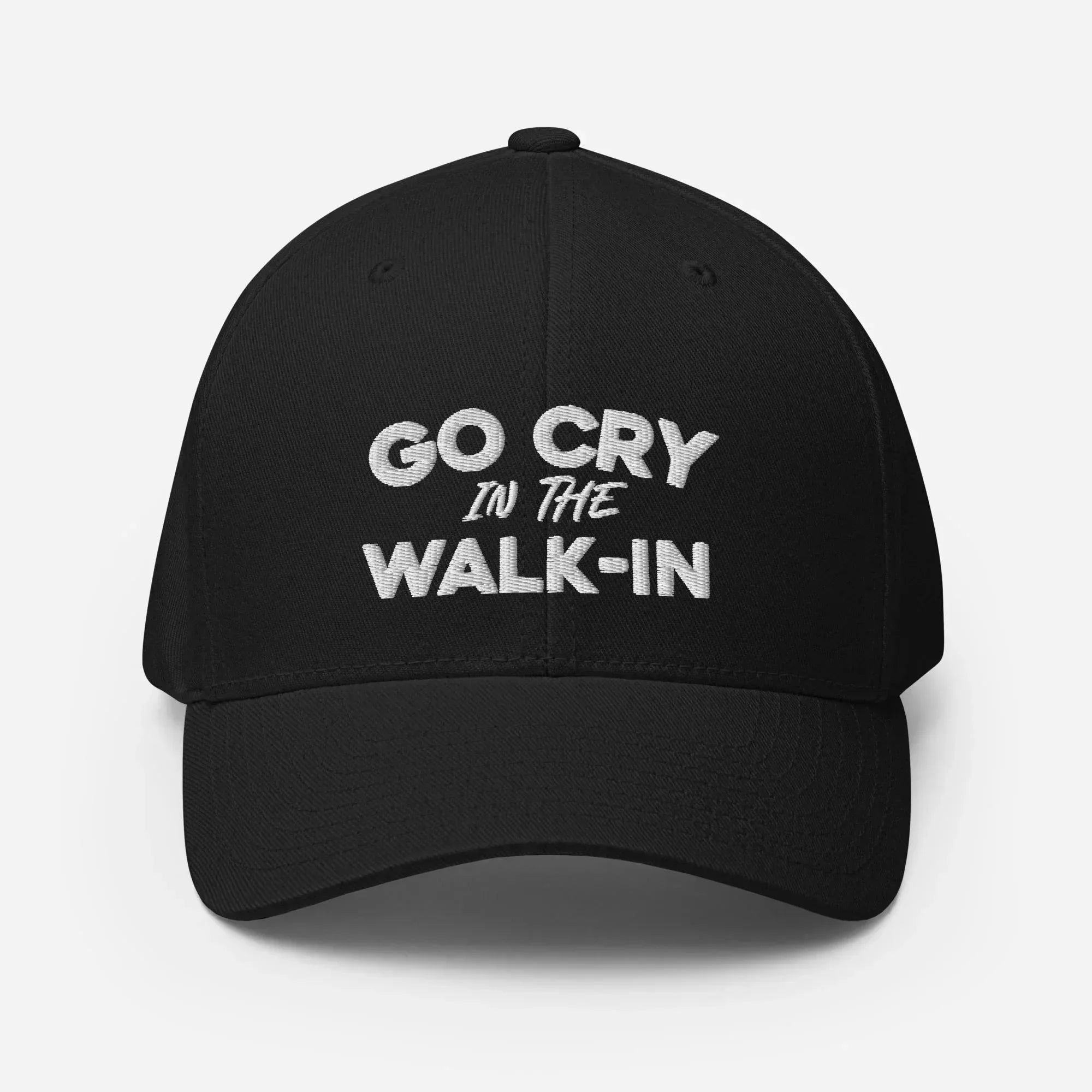 Go Cry in the Walk-in FITTED HAT [Embroidered] - Odd Chef