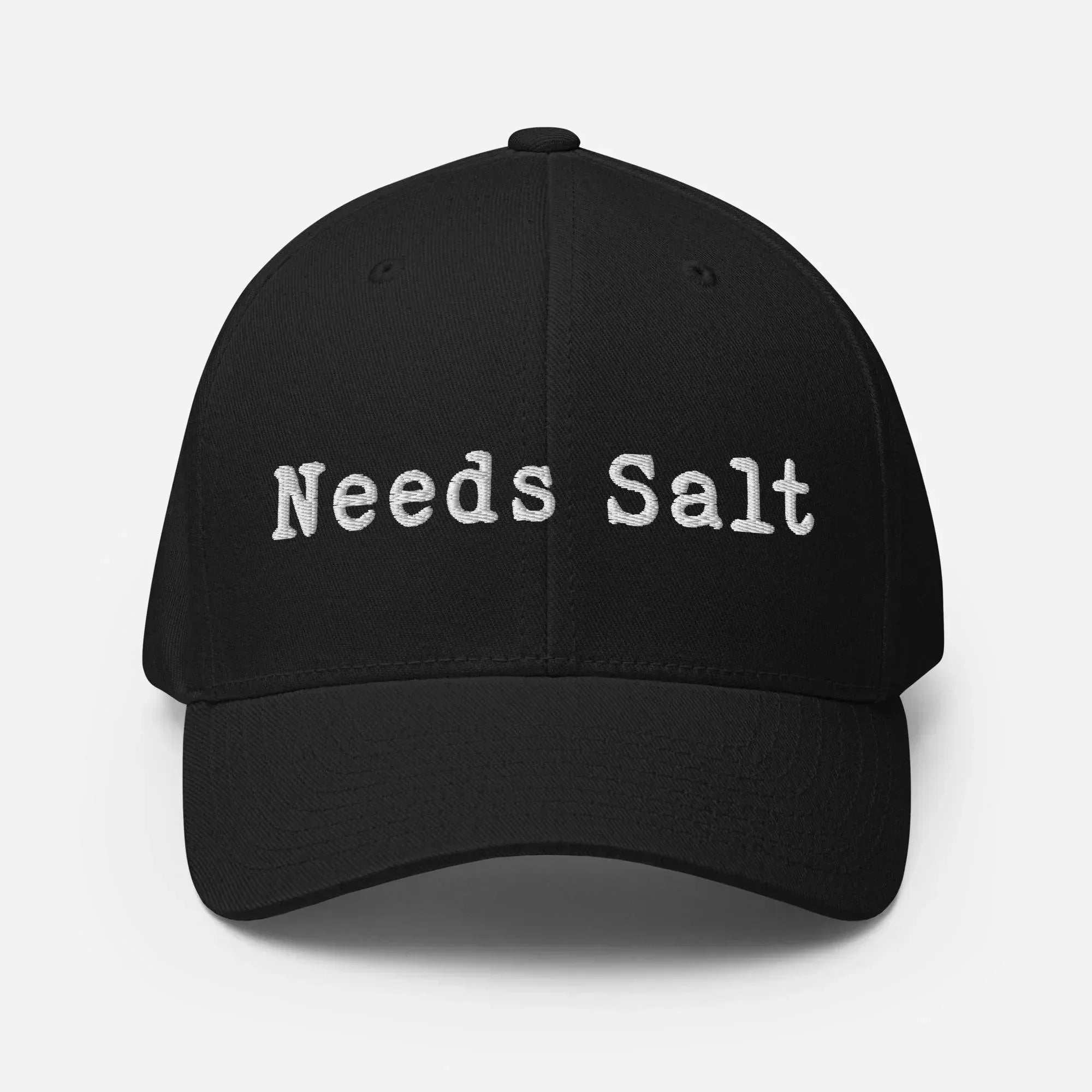 Needs Salt FITTED Hat [Embordered] - Odd Chef