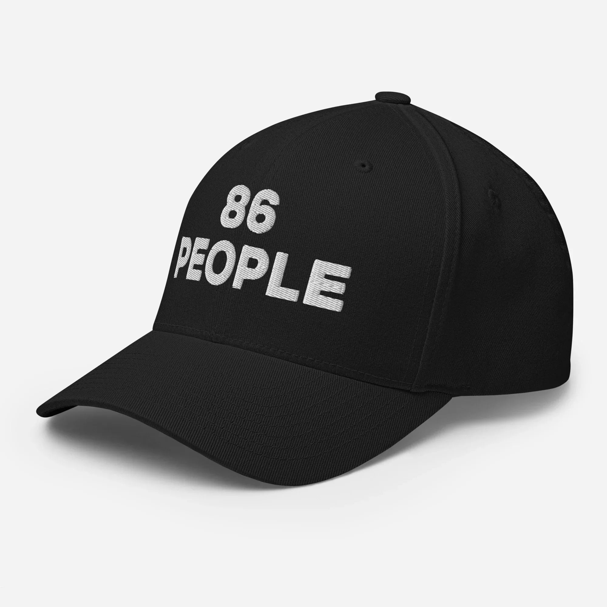 86 People FITTED Hat [Embroidered] - Odd Chef