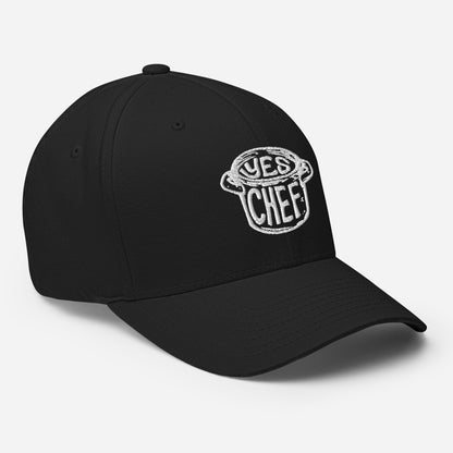 Yes Chef Odd Chef FITTED Hat [Embroidered]