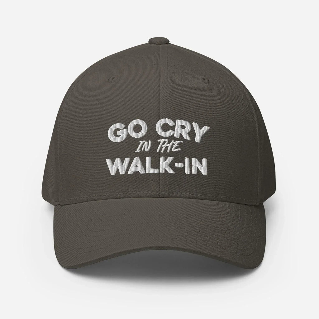 Go Cry in the Walk-in FITTED HAT [Embroidered] - Odd Chef