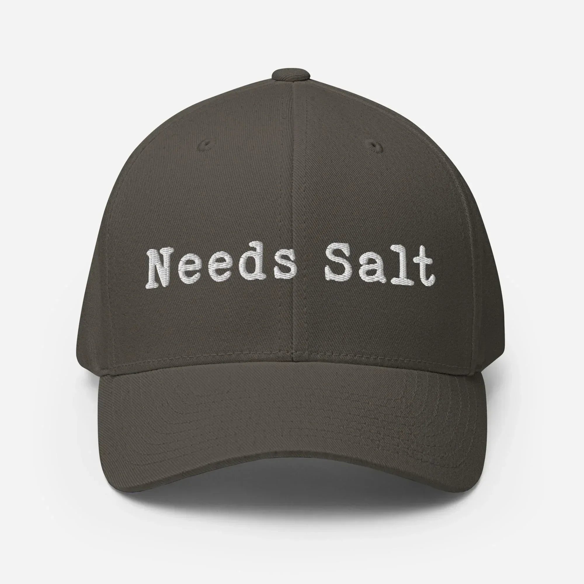 Needs Salt FITTED Hat [Embordered] - Odd Chef