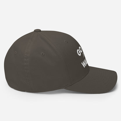 Go Cry in the Walk-in FITTED HAT [Embroidered]