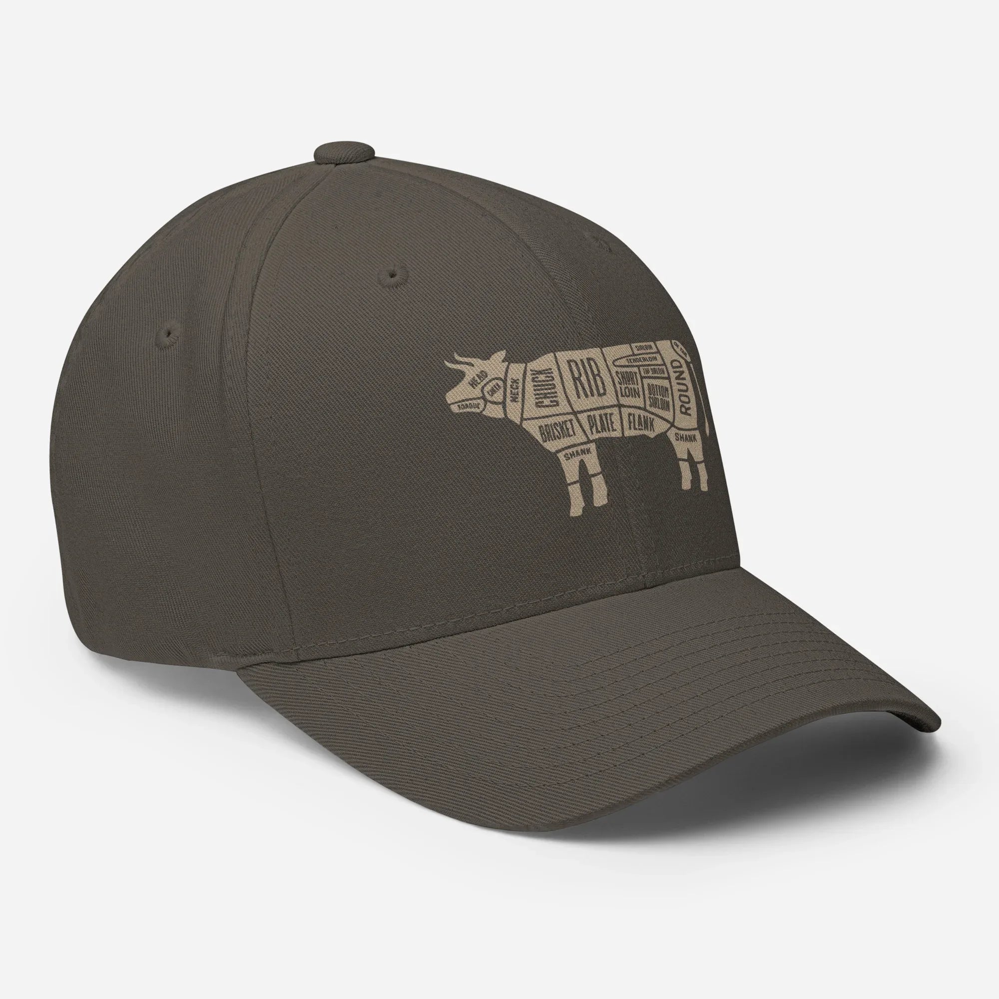 Beef Cow FITTED Hat - Odd Chef