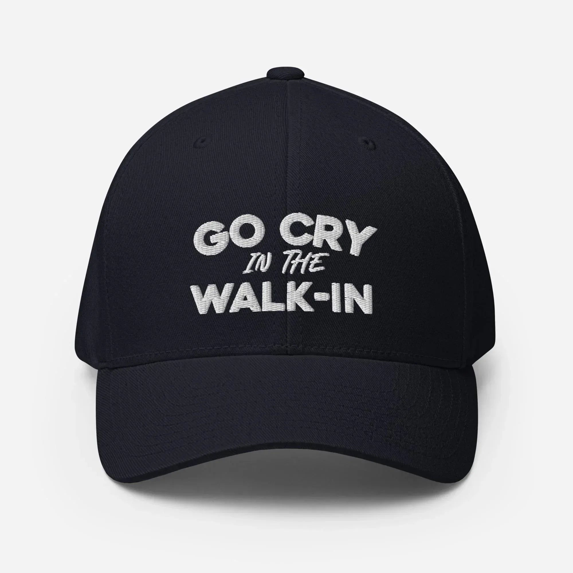 Go Cry in the Walk-in FITTED HAT [Embroidered] - Odd Chef