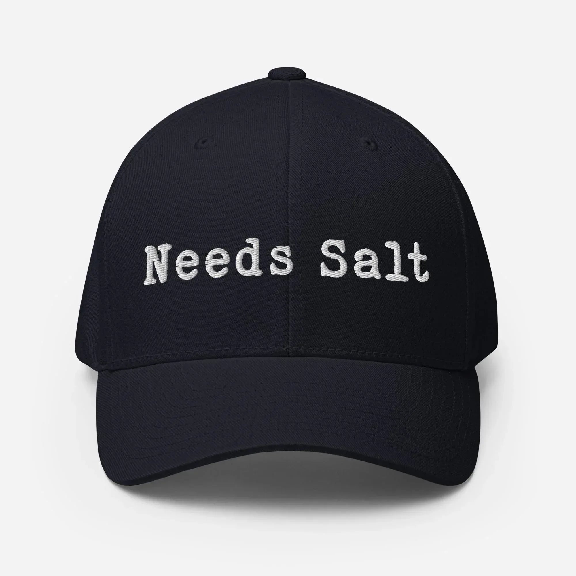 Needs Salt FITTED Hat [Embordered] - Odd Chef