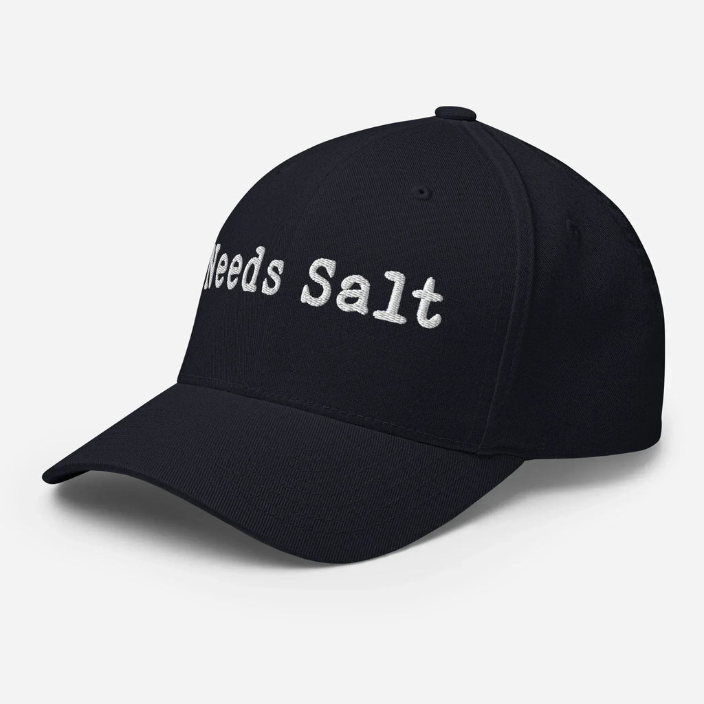 Needs Salt FITTED Hat [Embordered] - Odd Chef