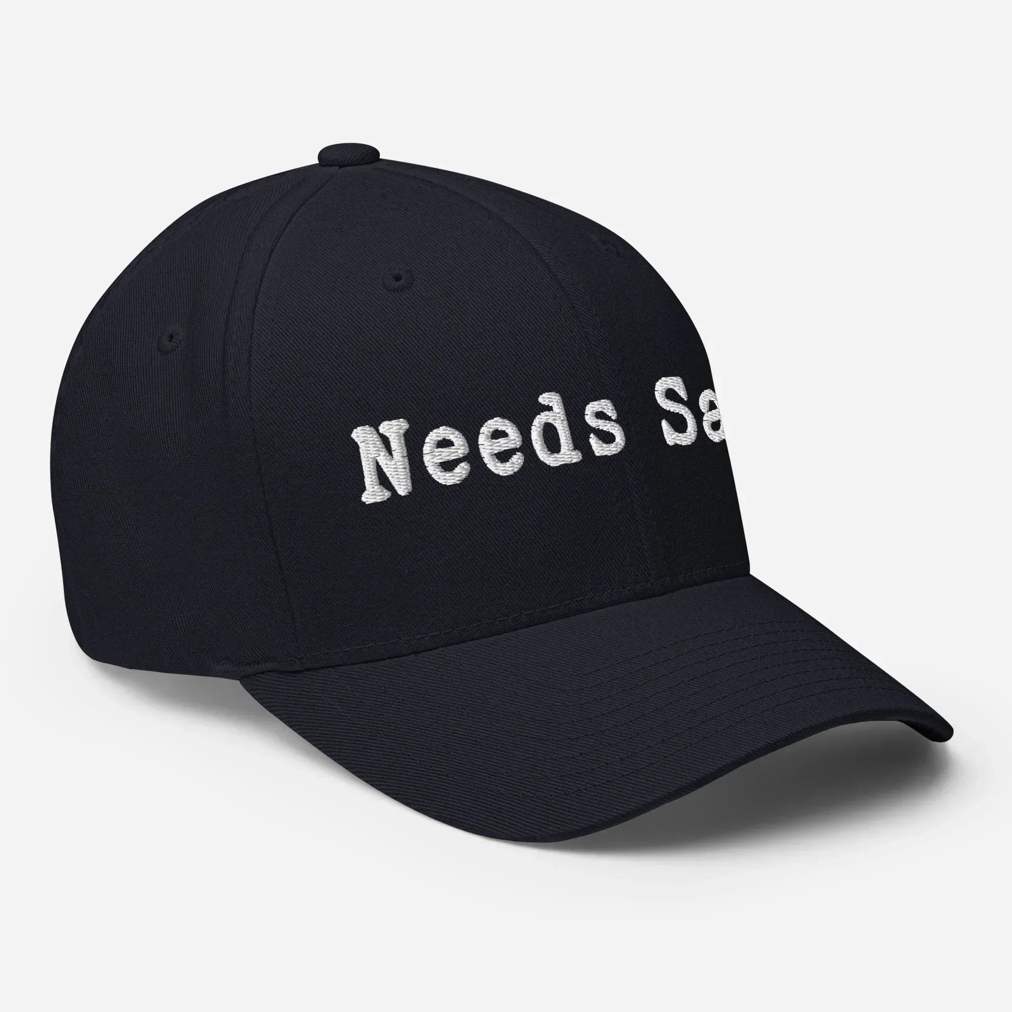 Needs Salt FITTED Hat [Embordered] - Odd Chef
