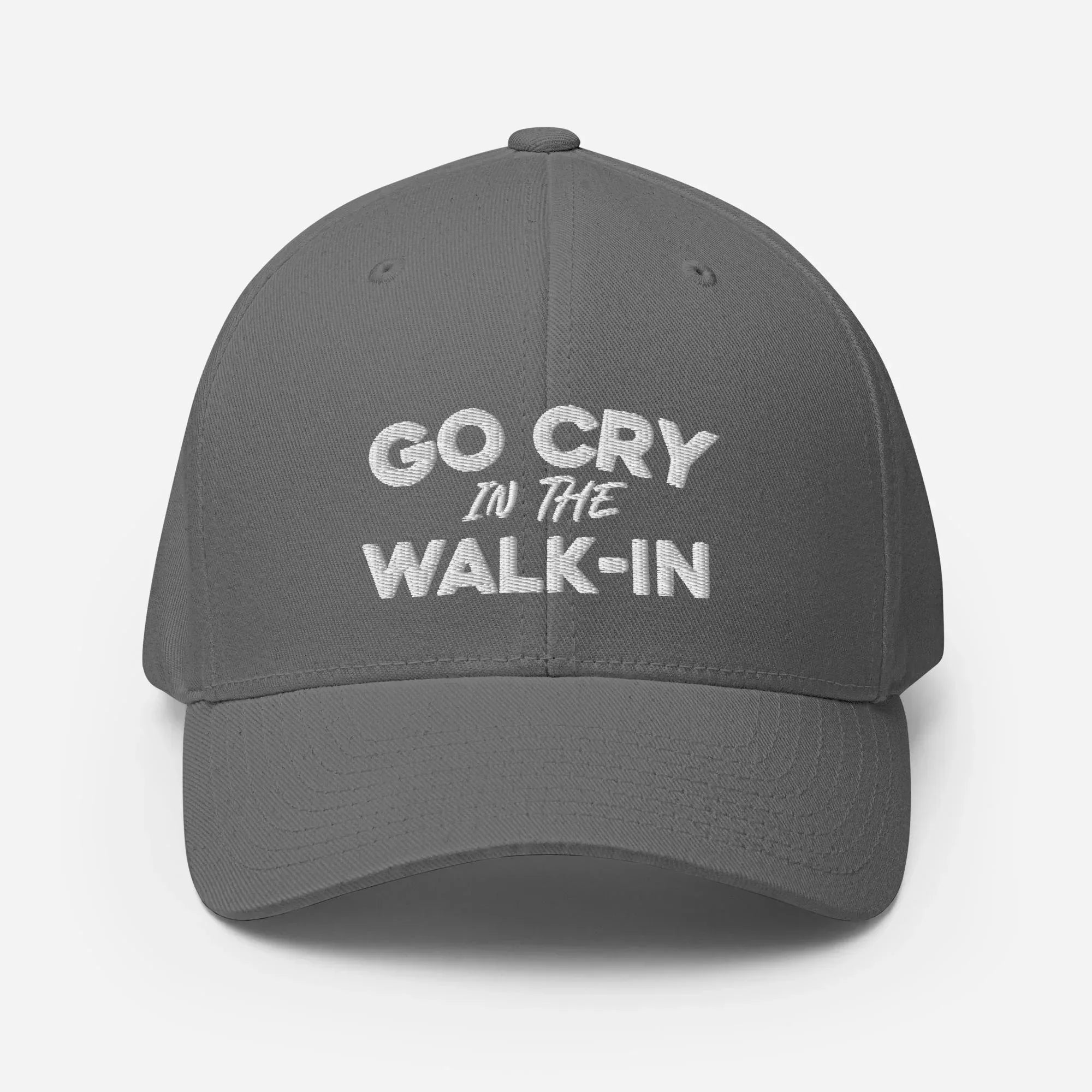 Go Cry in the Walk-in FITTED HAT [Embroidered] - Odd Chef