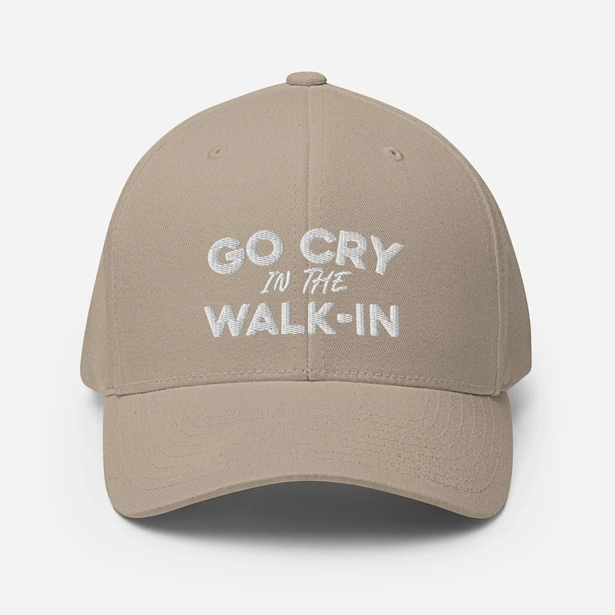 Go Cry in the Walk-in FITTED HAT [Embroidered] - Odd Chef