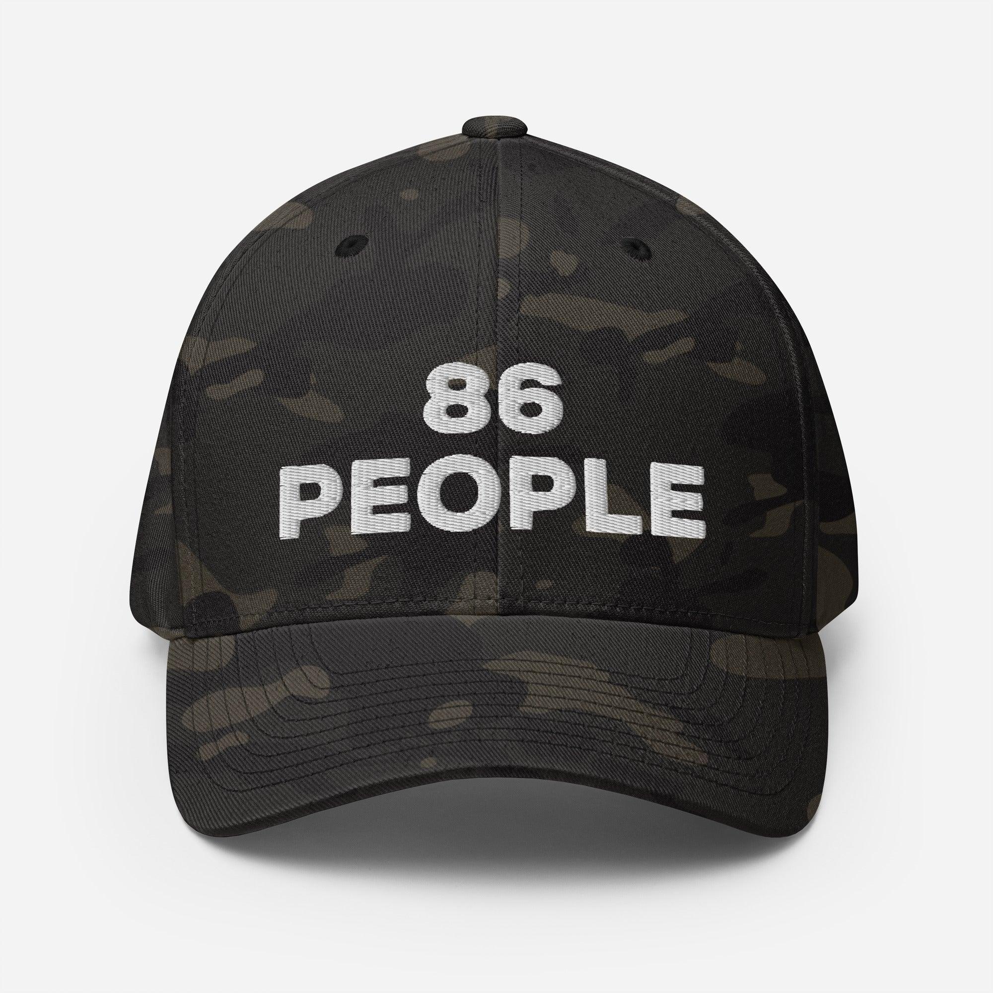 86 People FITTED Hat [Embroidered] - Odd Chef