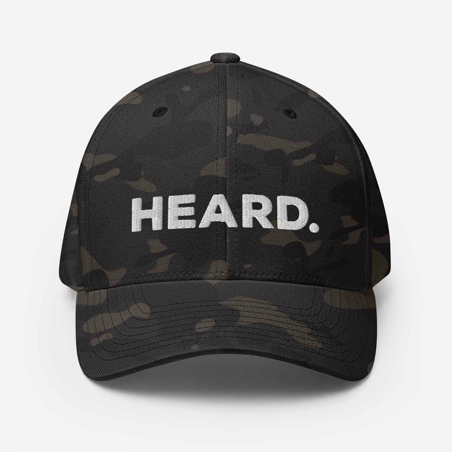 Heard FITTED Hat [Embroidered]