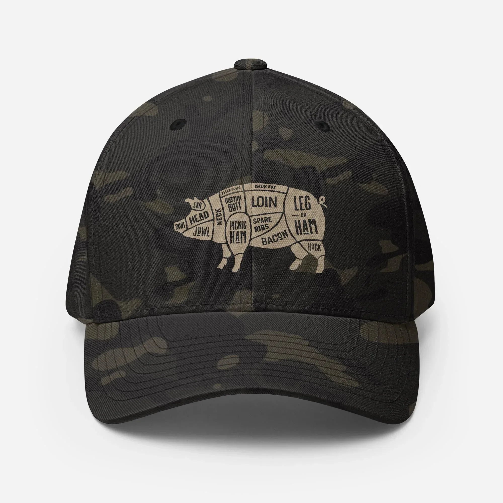 Pork Cuts FITTED Hat - Odd Chef