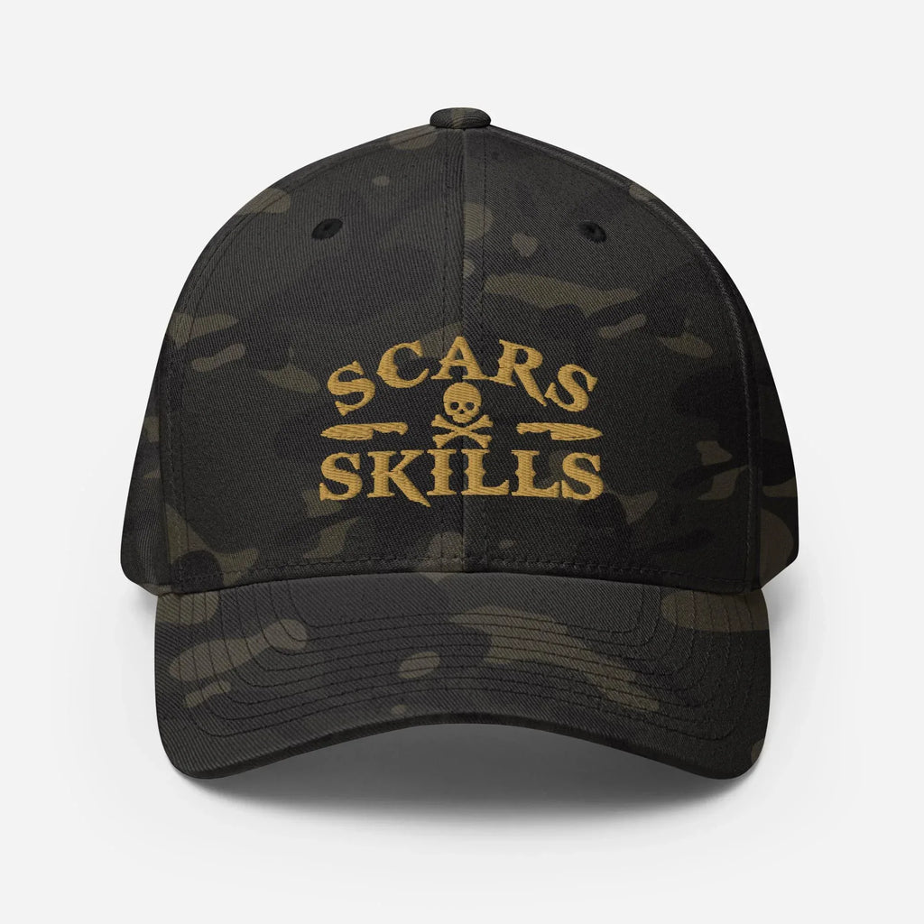 Scars & Skills FITTED Hat [Embroidered] - Odd Chef