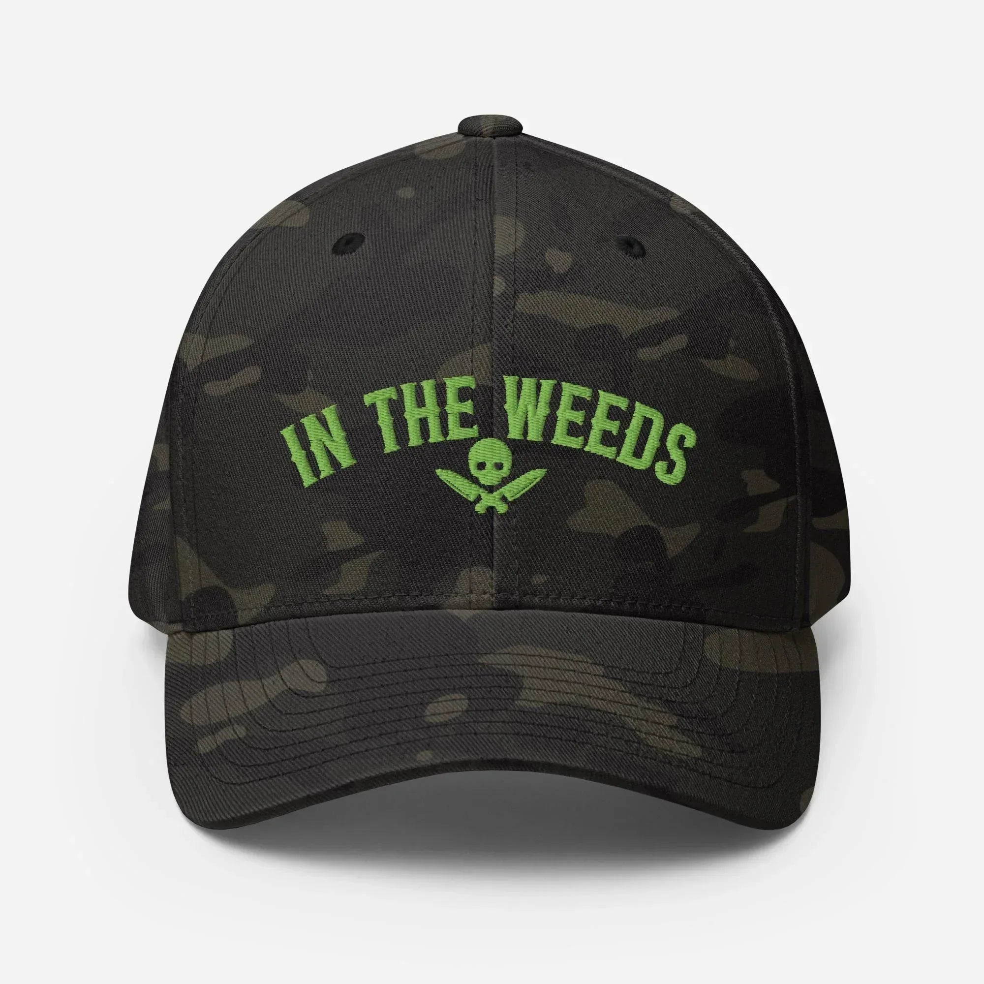 In The Weeds FITTED Hat [Embroidered] - Odd Chef